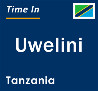 Current local time in Uwelini, Tanzania