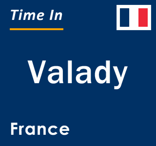 Current local time in Valady, France