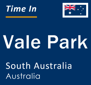 Current local time in Vale Park, South Australia, Australia