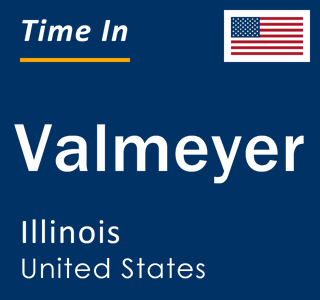 Current local time in Valmeyer, Illinois, United States