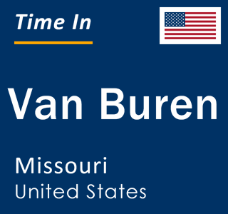 Current local time in Van Buren, Missouri, United States