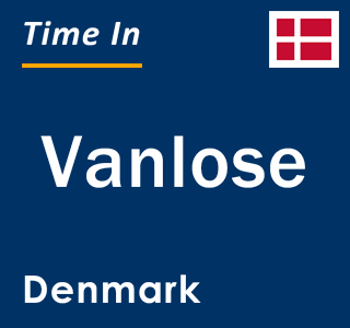 Current local time in Vanlose, Denmark