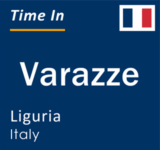 Current local time in Varazze, Liguria, Italy