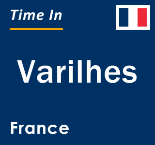 Current local time in Varilhes, France