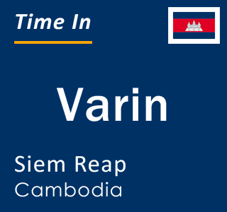 Current local time in Varin, Siem Reap, Cambodia