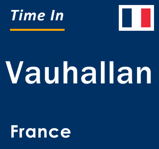 Current local time in Vauhallan, France