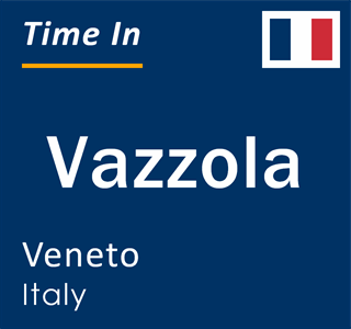 Current local time in Vazzola, Veneto, Italy