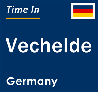 Current local time in Vechelde, Germany