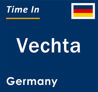 Current local time in Vechta, Germany