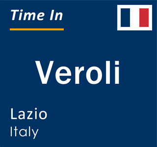 Current local time in Veroli, Lazio, Italy