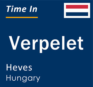 Current local time in Verpelet, Heves, Hungary