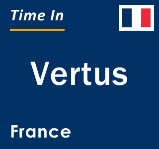 Current local time in Vertus, France