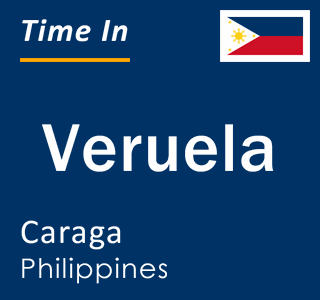 Current local time in Veruela, Caraga, Philippines