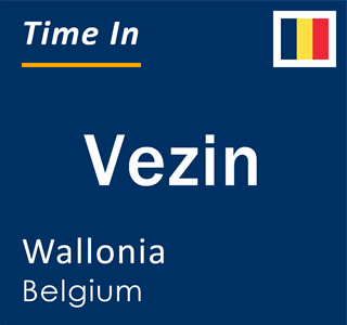 Current local time in Vezin, Wallonia, Belgium