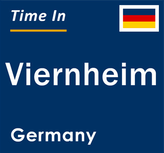 Current local time in Viernheim, Germany