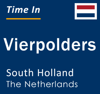 Current local time in Vierpolders, South Holland, The Netherlands