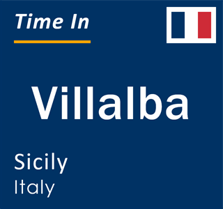 Current local time in Villalba, Sicily, Italy