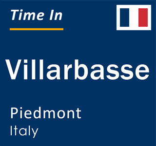 Current local time in Villarbasse, Piedmont, Italy