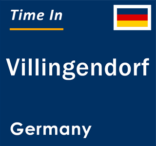 Current local time in Villingendorf, Germany