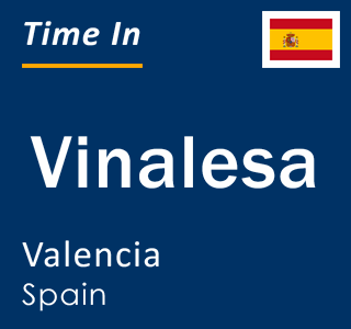 Current local time in Vinalesa, Valencia, Spain