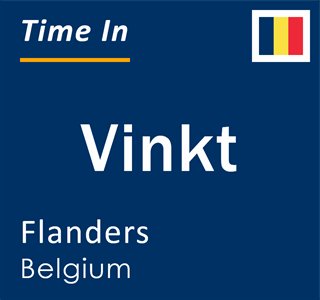 Current local time in Vinkt, Flanders, Belgium