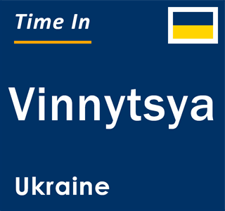 Current local time in Vinnytsya, Ukraine