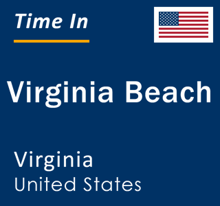 Current local time in Virginia Beach, Virginia, United States