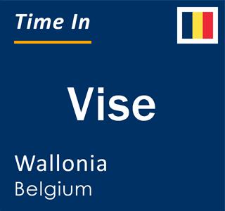 Current local time in Vise, Wallonia, Belgium