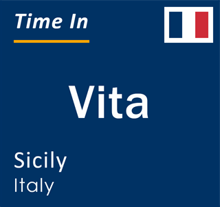 Current local time in Vita, Sicily, Italy