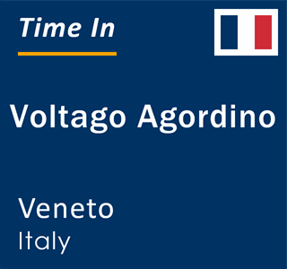 Current local time in Voltago Agordino, Veneto, Italy