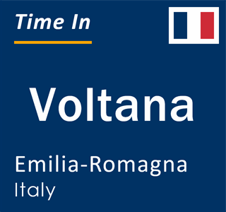 Current local time in Voltana, Emilia-Romagna, Italy