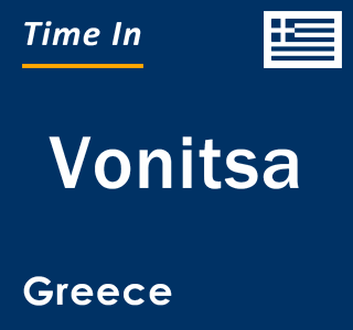 Current local time in Vonitsa, Greece