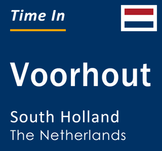 Current local time in Voorhout, South Holland, The Netherlands