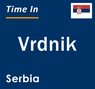 Current local time in Vrdnik, Serbia