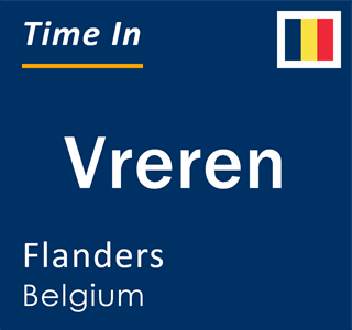 Current local time in Vreren, Flanders, Belgium