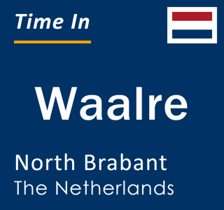 Current local time in Waalre, North Brabant, The Netherlands