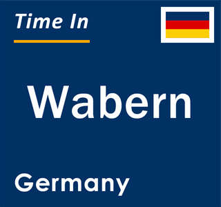 Current local time in Wabern, Germany