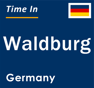 Current local time in Waldburg, Germany