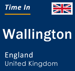 Current local time in Wallington, England, United Kingdom