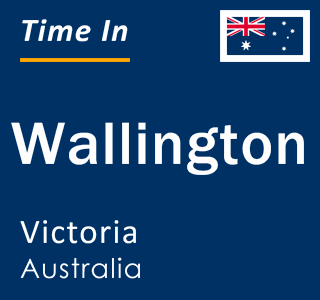 Current local time in Wallington, Victoria, Australia