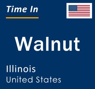 Current local time in Walnut, Illinois, United States