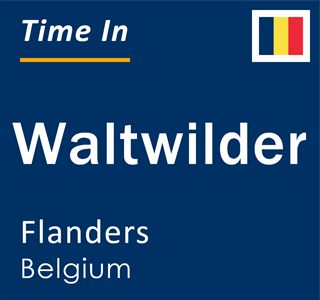 Current local time in Waltwilder, Flanders, Belgium