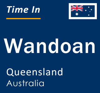 Current local time in Wandoan, Queensland, Australia