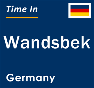 Current local time in Wandsbek, Germany