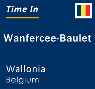 Current local time in Wanfercee-Baulet, Wallonia, Belgium