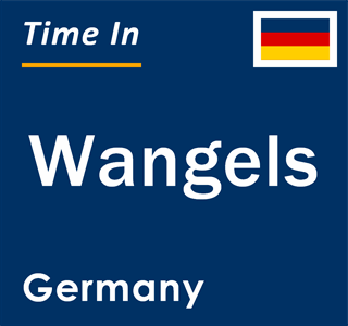 Current local time in Wangels, Germany