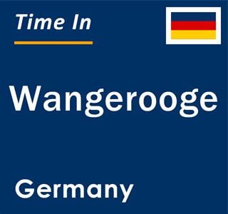 Current local time in Wangerooge, Germany