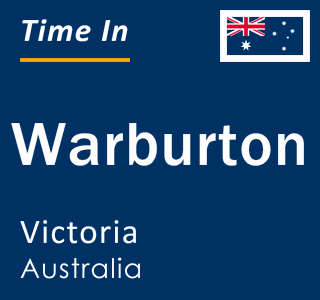 Current local time in Warburton, Victoria, Australia