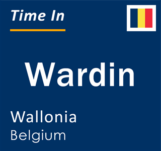 Current local time in Wardin, Wallonia, Belgium