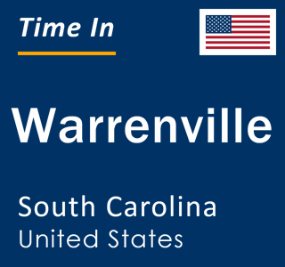 Current local time in Warrenville, South Carolina, United States